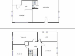 Maison familiale moderne piscine 5 chambres