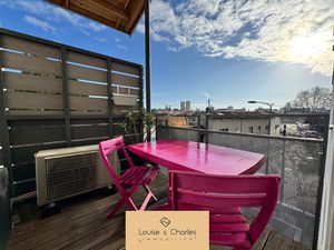 A vendre  T3 avec balcon aux portes de Lyon
