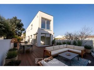 Maison style tiny house avec vue