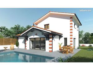 Terrain 850 m² Balizac