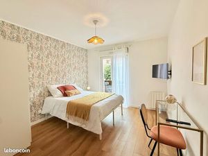 Joli studio meublé avec balcon en centre ville d’Annemasse