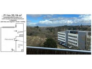 Loue Studio F1 Bis quartier Montjoyeux