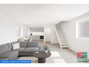 Duplex 1 chambre avec jardin commun