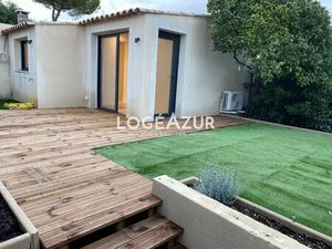 LOCATION APPARTEMENT ANTIBES - 1 CHAMBRE - JARDIN ET PARKING