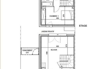 Villa 3 pièces 64 m²