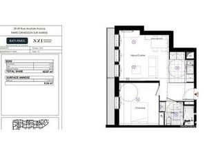Vente Appartement 2 pièces