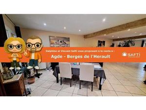 AGDE - Duplex d'Exception - Vue Château Laurens