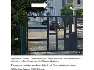 Location Appartement T3 Hellemmes