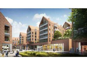 Espace restaurant dans un nouveau quartier résidentiel