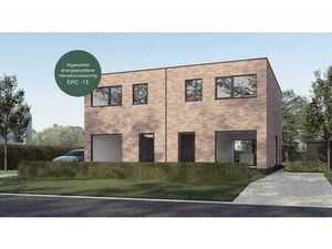 Afgewerkte energiepositieve (EPC -15) nieuwbouwwoning