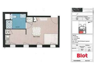 Vente Appartement T1 à Rennes Centre Ville (35000) : à vendre T1 / 28m² Rennes Centre Vill