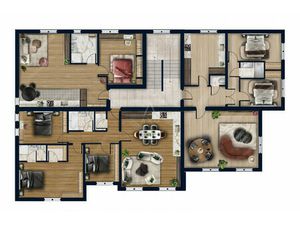 Vente appartement rénové Clisson  58m² 3 pièces 192 432€ Loire-atlantique