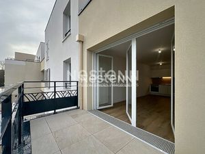 A louer : Plaisir centre-ville - 2 pièces de 45m² Neuf avec une place de parking