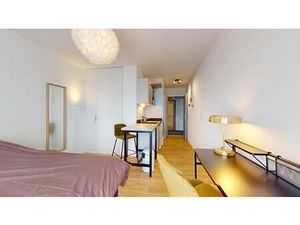 STUDIO MEUBLÉ ET ÉQUIPÉ EN COLIVING