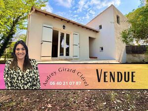 Maison de plain-pied  3 chambres  possibilité 4ème chambre  500m2 de terrain