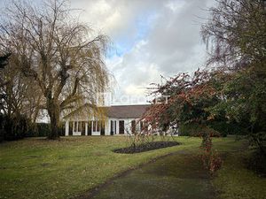 Plain pied  121m²  4ch  jardin  double garage