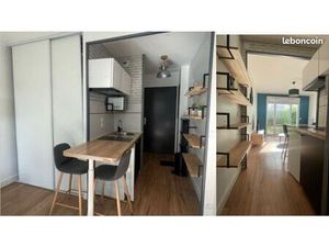 Studio meublé avec terrasse – Résidence de standing avec piscine – Mérignac Arlac