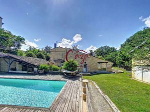 BELLE DEMEURE EN PIERRE - 240 M2 - 1800 M2 DE TERRAIN ARBORE : PISCINE PIGEONNIER  DEPENDA