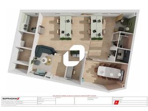 Bureaux neufs aménagements offerts