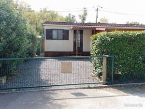 Parcelle150m2+mobilhome36m2+terrasse9m2