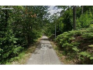 Terrain boisé en cevennes