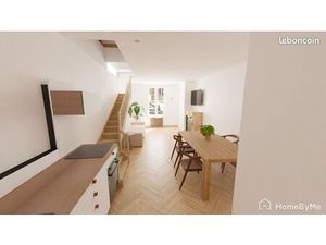 Location grand duplex lumineux