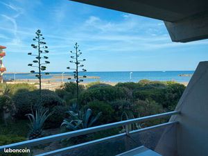 Palavas  front mer grand T3  dispo janvier à juin 2026