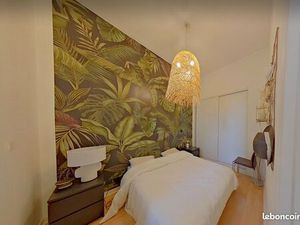 Appartement meublé 2 chambres avec jardin