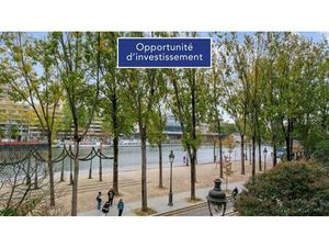 Appartement occupé quai de la Seine