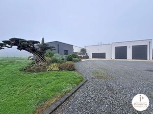 Saint-Vincent-sur-Oust ? Propriété contemporaine de plain-pied avec volumes exceptionnels