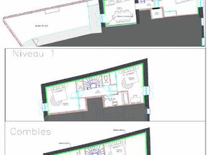 Loue Maison de Ville Brignais centre 105 m2