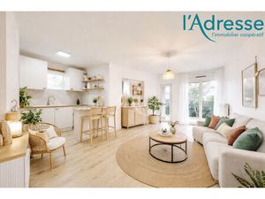 Appartement Rez-de-jardin 2 pièces avec jardin terrasse  jardin privatif et box