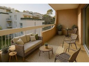 Vallauris-Centre 3P dernier étage +Terrasse + Garage