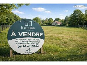 Terrain 887 m² Châlons-en-Champagne