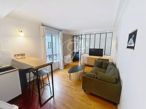 Paris 18e - RUE SIMARD / RUE RAMEY - 2 pièces meublé à louer - 34.85m² Carrez - 1 chambre.