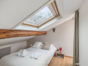 Lumineux T4 avec terrasse sous les toits - Place Carnot