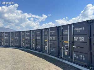 Location container box stockage