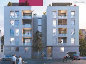 Loue T2 avec terrasse et jardin à Montchat