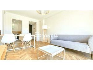 CANNES PROX CENTRE T2 DE 43M2 ENTIEREMENT RENOVE + BALCON TERRASSE DE 7M2