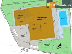Lons-le-Saunier Sud (39 JURA)  vends grande maison contemporaine de plain pied avec piscin
