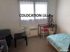 CoIocation Lille. Dispo dès à présent. Proche métro porte de douai - campus moulin  réside