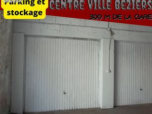 Loue garages  box de stockage individuels à 300 mètres de la gare à Béziers pour stockage 