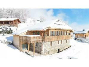Les Gets - Ferme de 320 m² en vieux bois avec vue panoramique