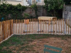 Grand T1 bis meublé avec jardin