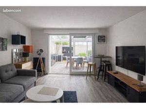 Anglet 5 Cantons – Location T2 meublé à l’année – Terrasse et parking – Proche plages