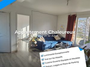 Nouveauté - Vivre au calme avec vue montagnes – T4 lumineux 61 m² avec balcons et parking