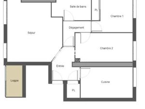 Loue t3 a l’année