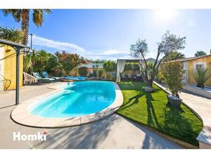 DPE B  Villa 5 pièces 141 m² de plain-pied avec studio indépendant  piscine et jardin sans