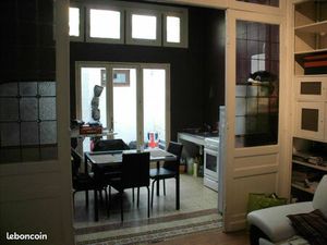 A louer grand f2 rdc avec cour la madeleine botanique