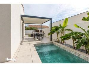 Maison contemporaine 3 faces - Plain-pied - 90 m² - Marseillan (34340)